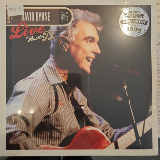 David Byrne - Live from Austin TX - Vinyl LP