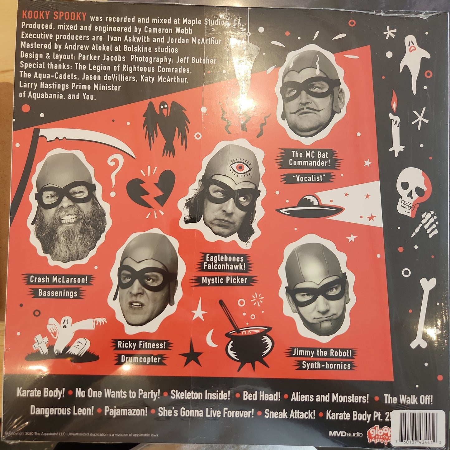 The Aquabats! - Kooky Spooky …. In stereo - Limited Colour Vinyl