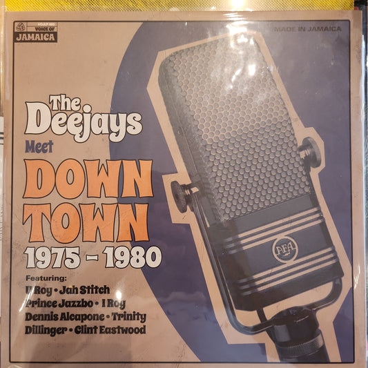 Various - Deejays Meet Downtown - Reggae Compilation Vinyl LP