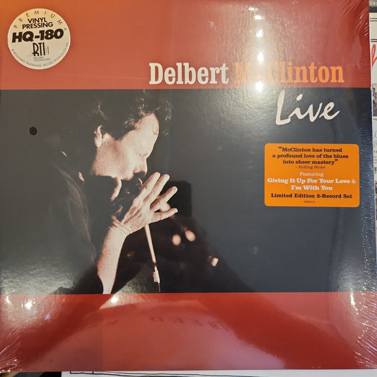 Delbert McClinton - Live - Vinyl LP