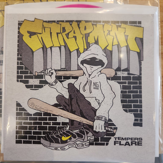 Entrapment - Tempers Flare - 7" Colour Vinyl