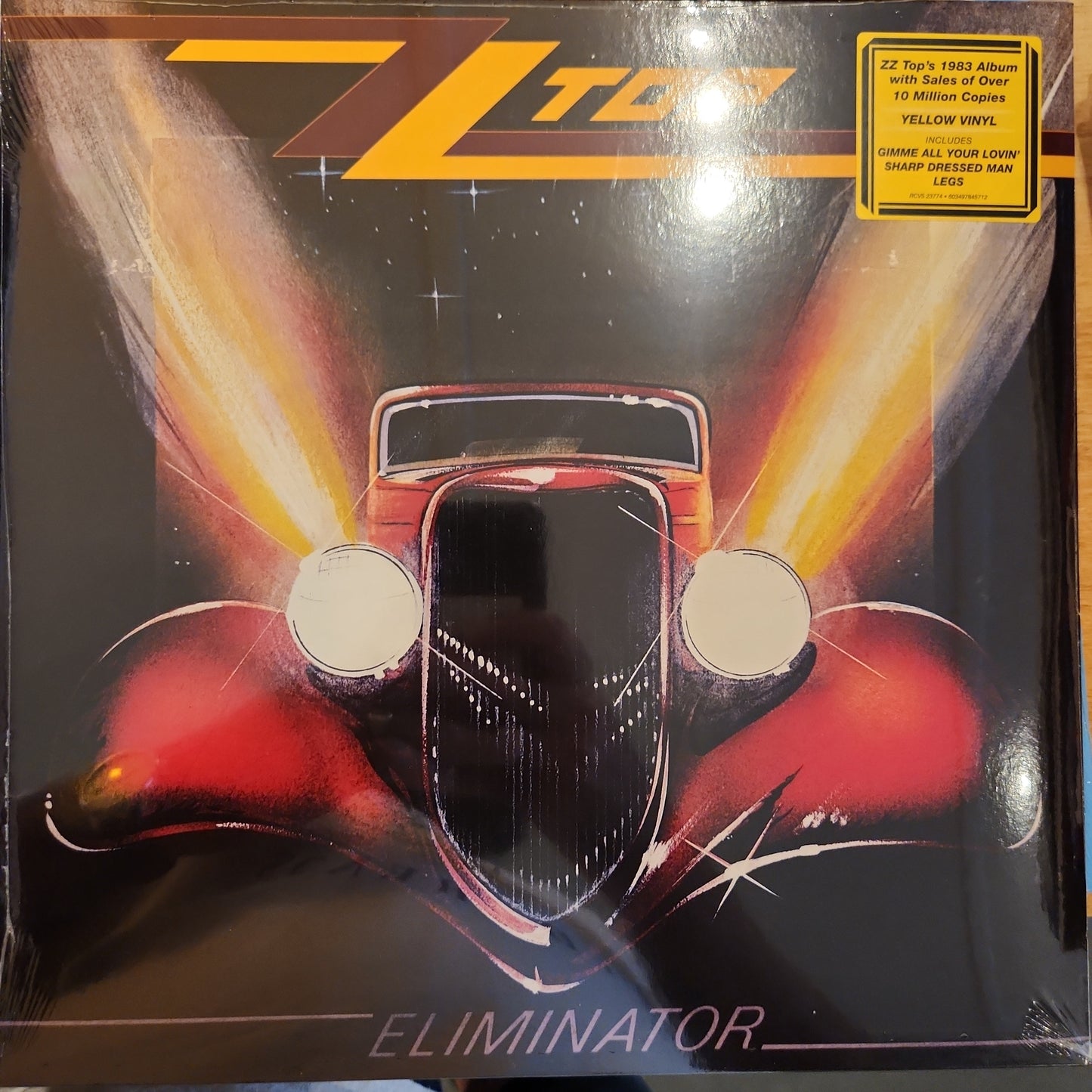 ZZ Top - Eliminator - Ltd Yellow Vinyl