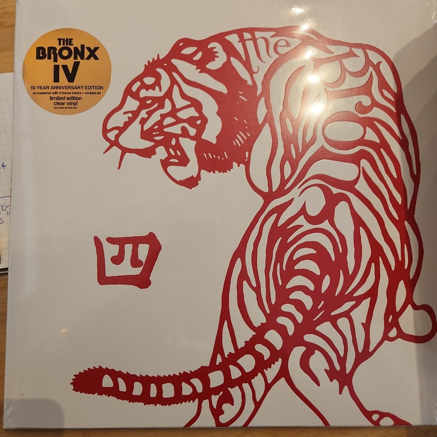 The Bronx - IV - Limited 10 year edition Clear Vinyl