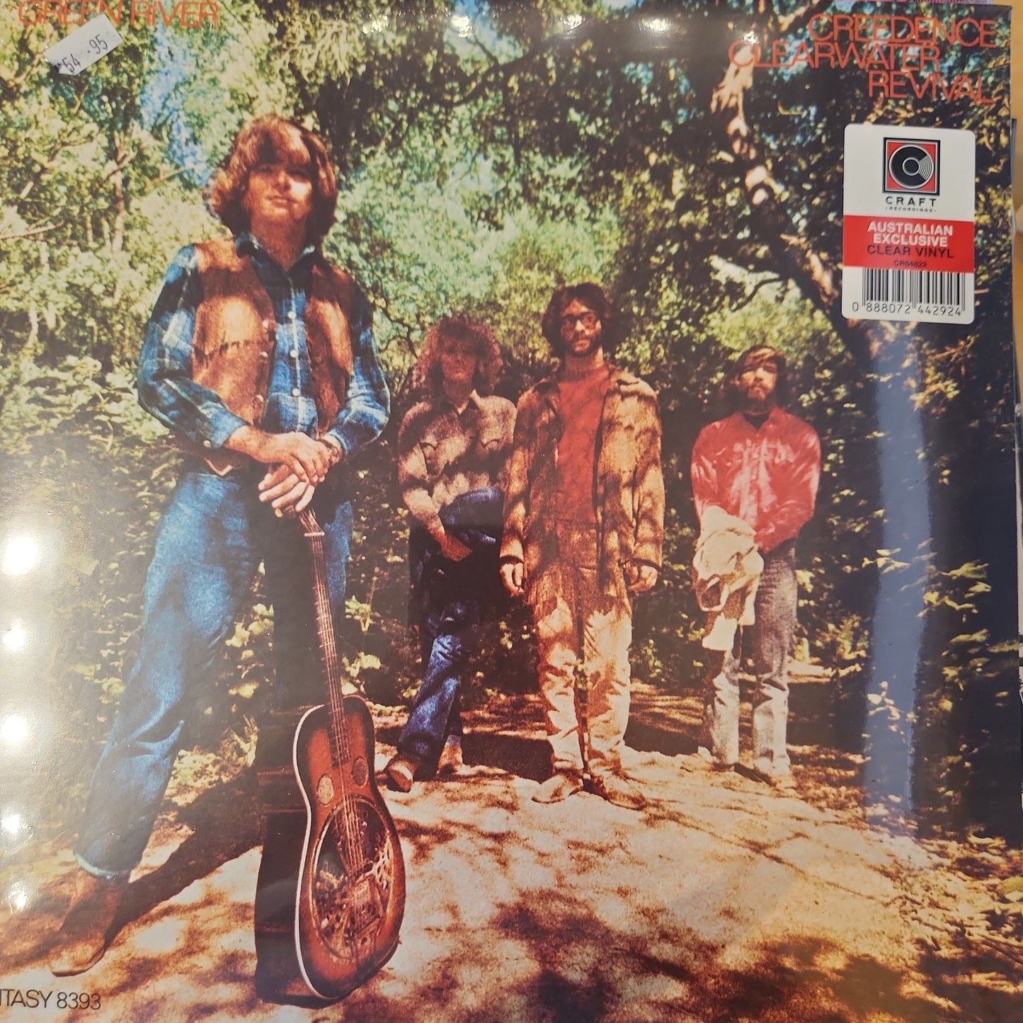 Creedence Clearwater Revival - Green River - Limited Clear Vinyl LP