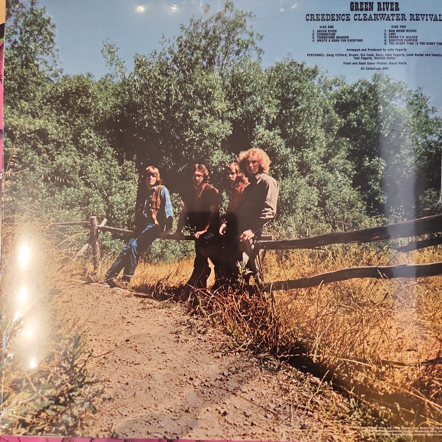 Creedence Clearwater Revival - Green River - Limited Clear Vinyl LP