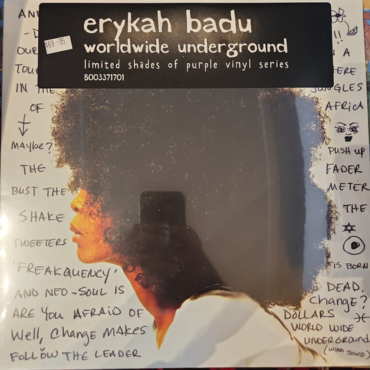 Erykah Badu - Worldwide Underground - Vinyl LP