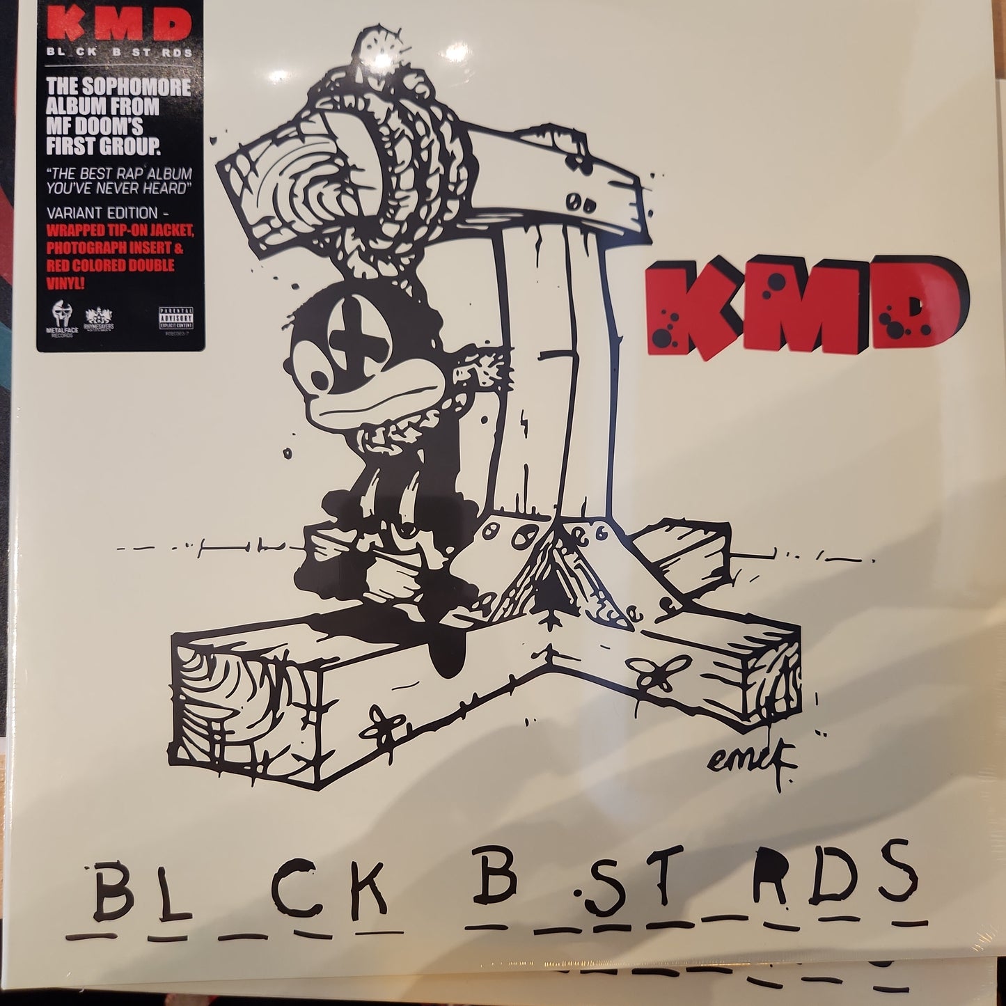 Kmd (Mf Doom) - Black Bastards - Limited edition red Vinyl Double LP