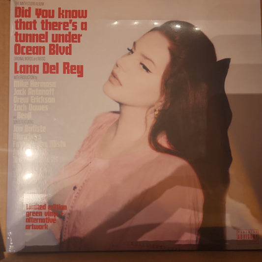 Lana Del Rey - Did you know there's a Tunnel under Ocean Blvd - Limited Green Vinyl LP