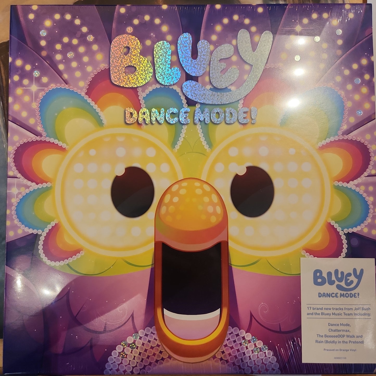 Bluey - Dance Mode - Limited Orange Vinyl LP