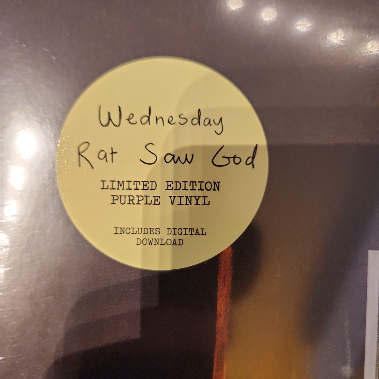 Wednesday - Rat Saw God - Limited Colour LP