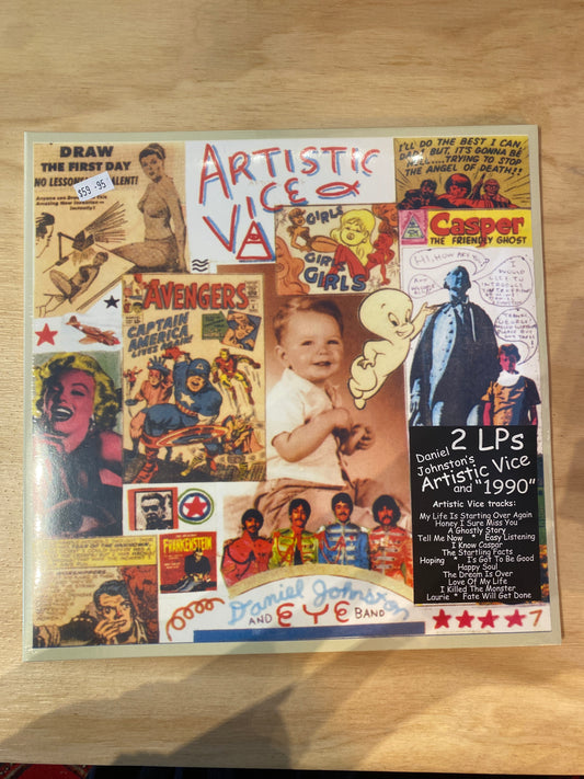 Daniel Johnston - Artistic Vice / 1990 - Vinyl LP