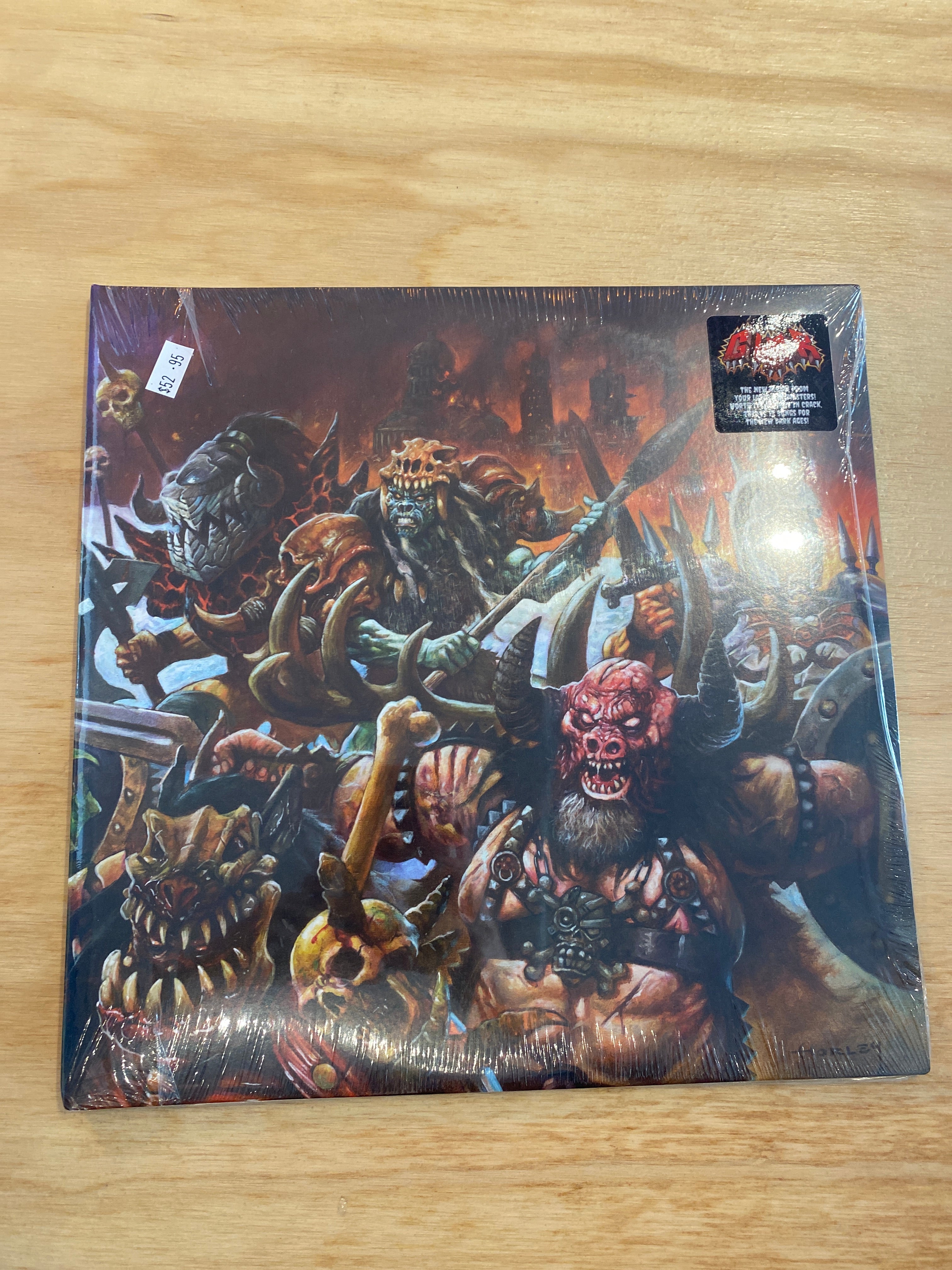 GWAR - The New Dark Ages (BLACK/GOLD MARBLE VINYL) – Badlandsvinyl