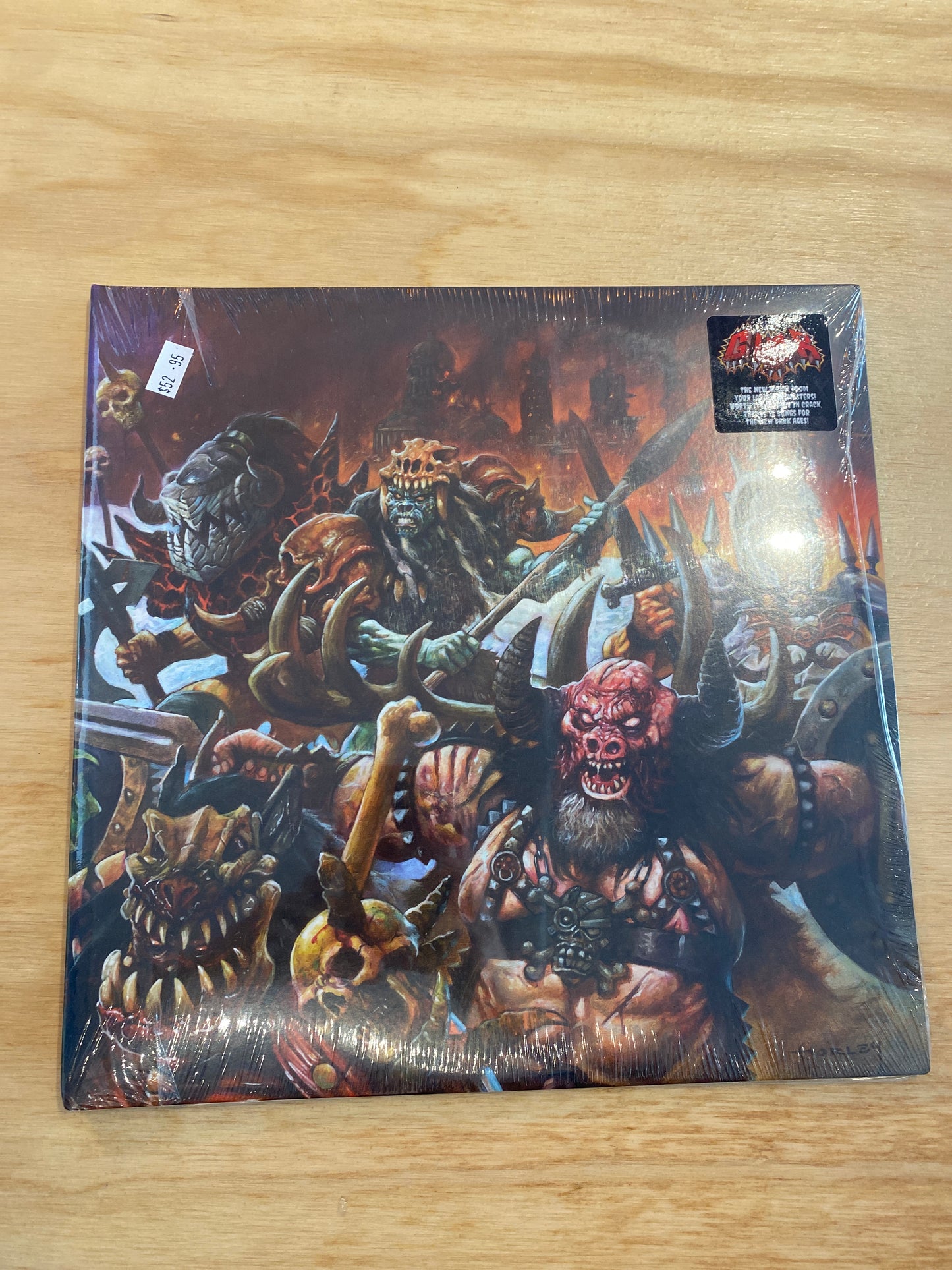 GWAR - The New Dark Ages (BLACK/GOLD MARBLE VINYL)