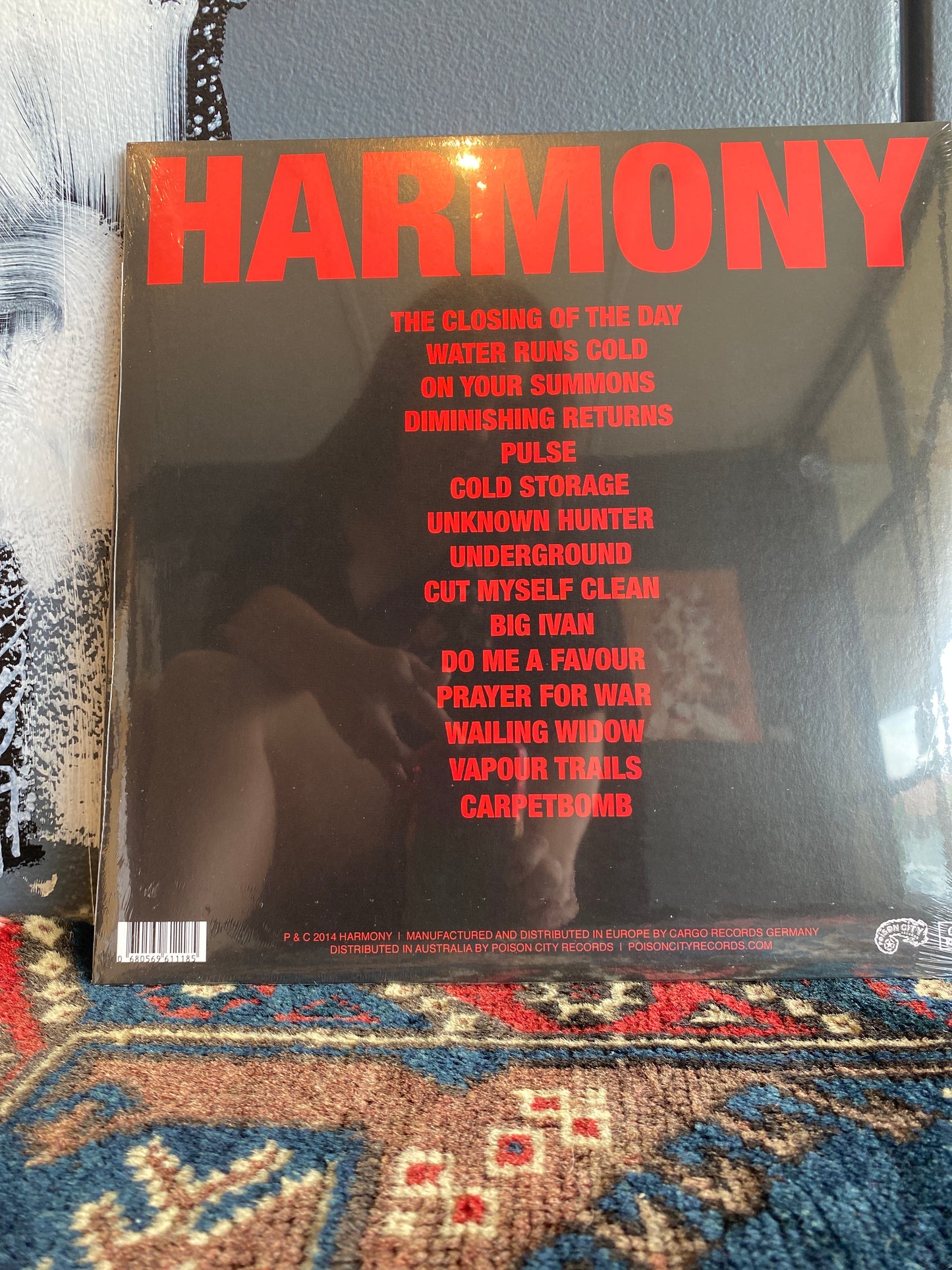 HARMONY 'Carpetbombing' LP