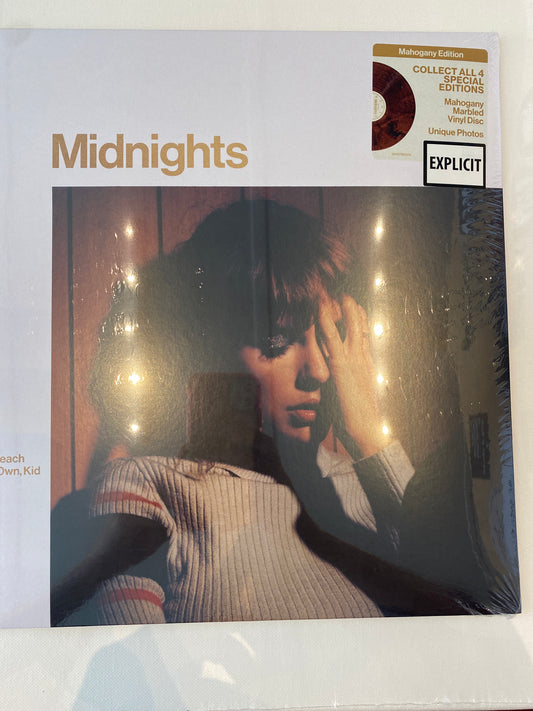 Taylor Swift - Midnights - Mahogany Edition Vinyl LP