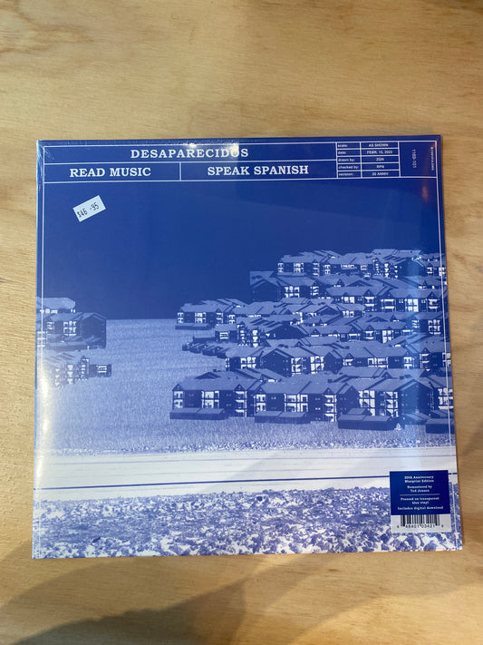 Desaparecidos - Read Music/Speak Spanish (Remastered) (TRANSPARENT BLUE VINYL)