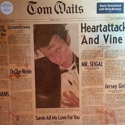 Tom Waits - Heartattack and Vine - Clear Vinyl